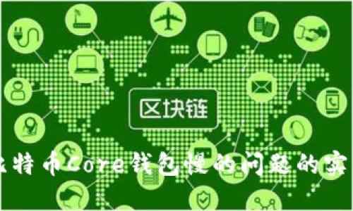 解决比特币Core钱包慢的问题的实用指南